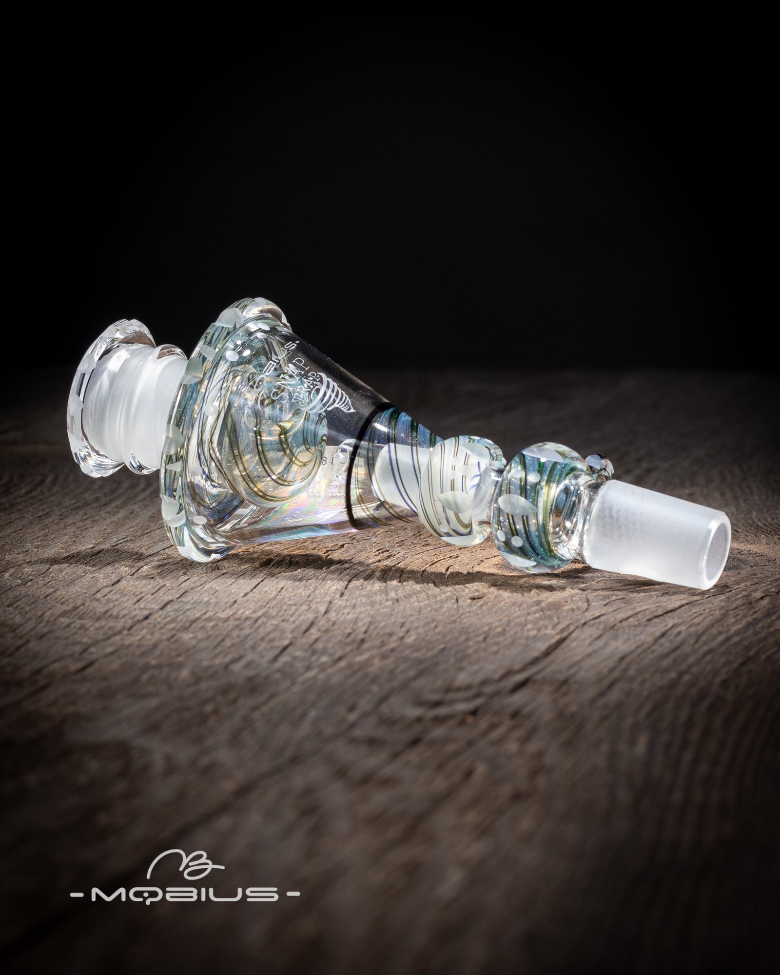 Color Snap Trap Fitting 19mm #284 Carved and Dotted