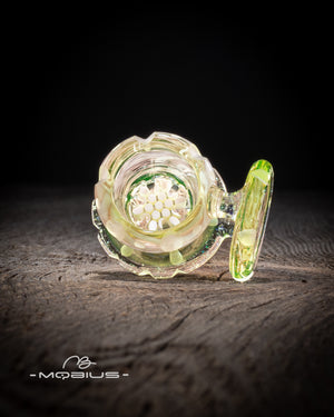 Fully Worked 14mm Multi Hole Bowl - Reticello