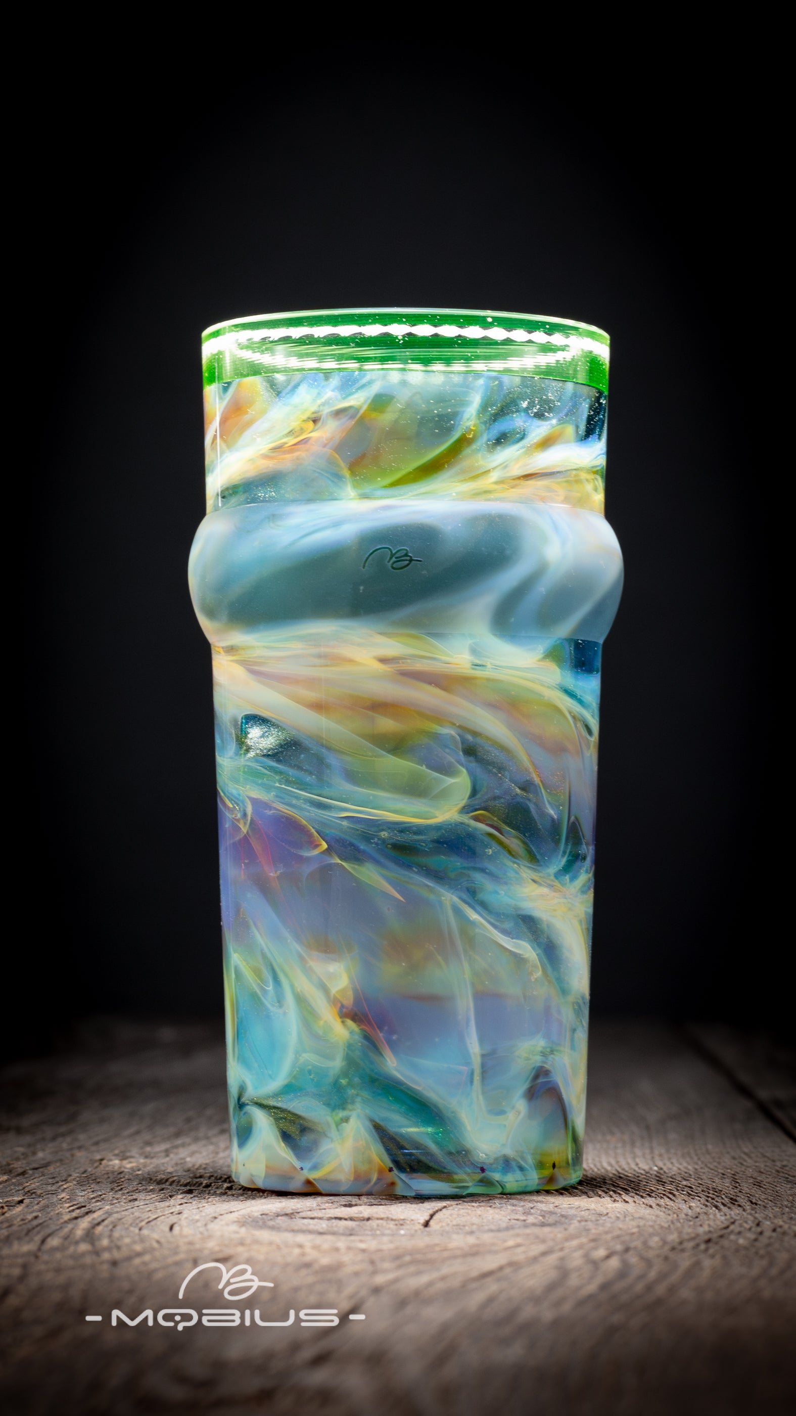 Circle Pint Glass 2024 Nonametech and Illuminati