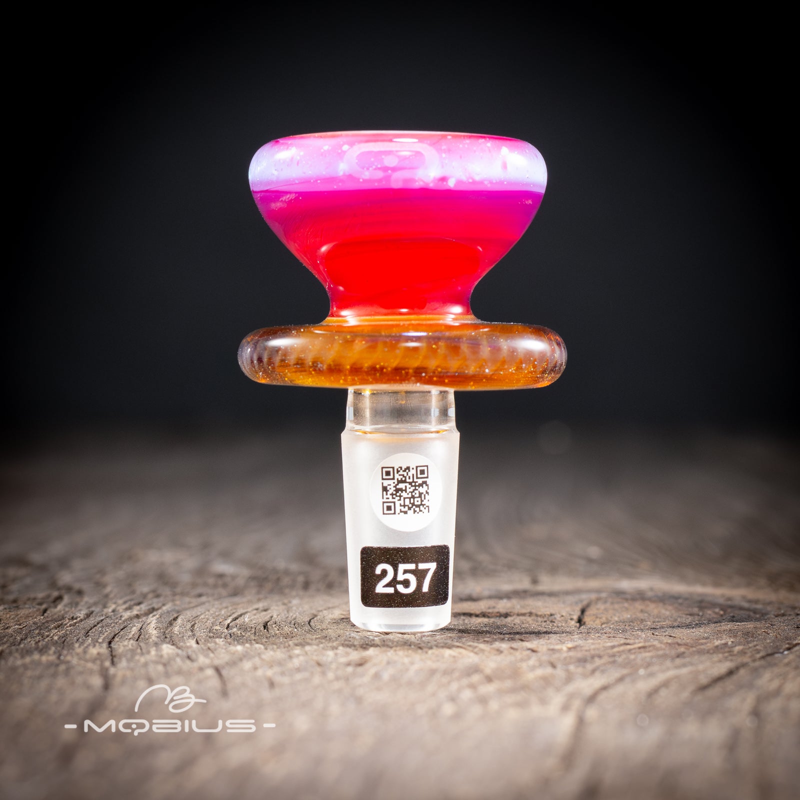 Color Single Hole 14mm Bowl #257