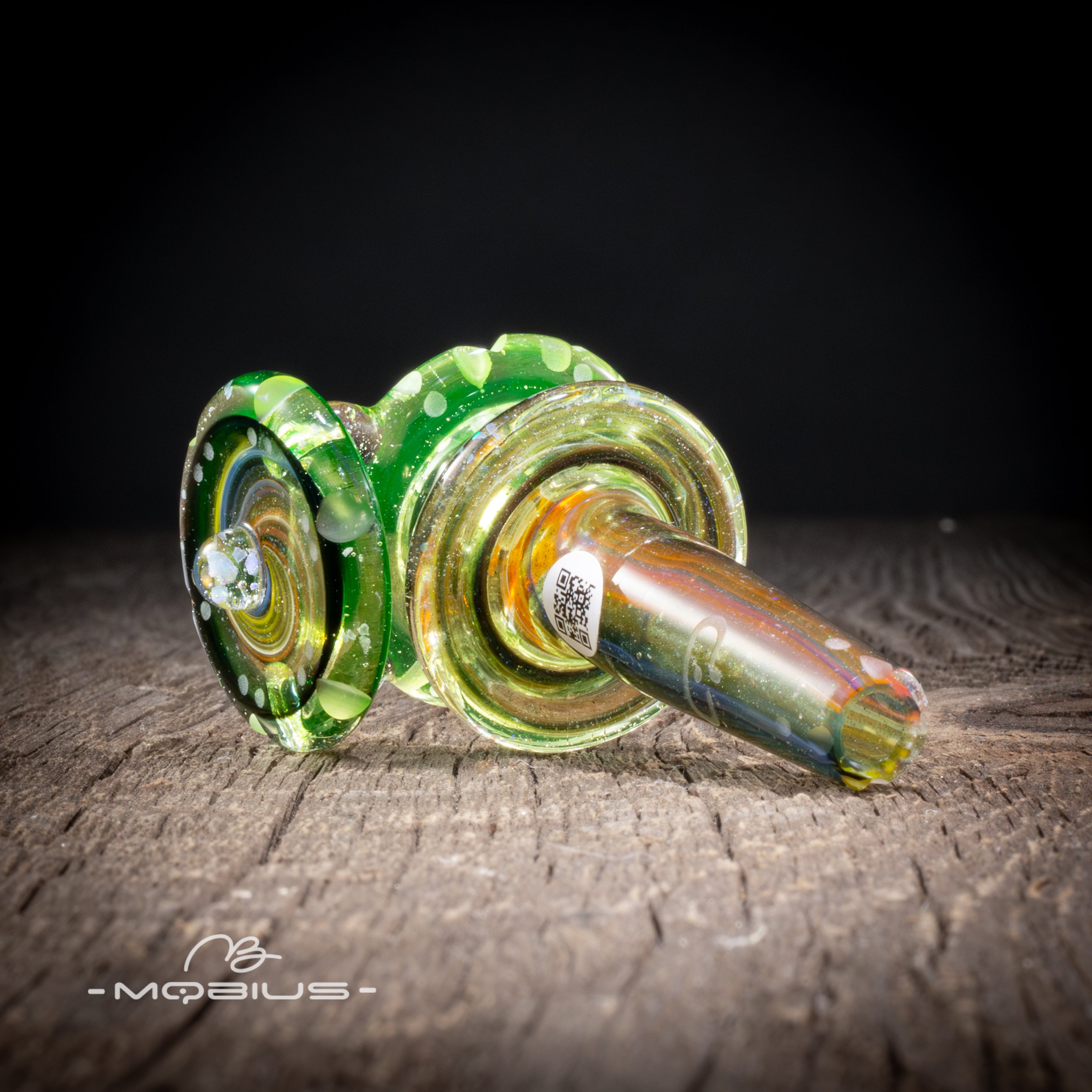 Fully Worked 14mm Multi Hole Bowl #278 - Mobius
