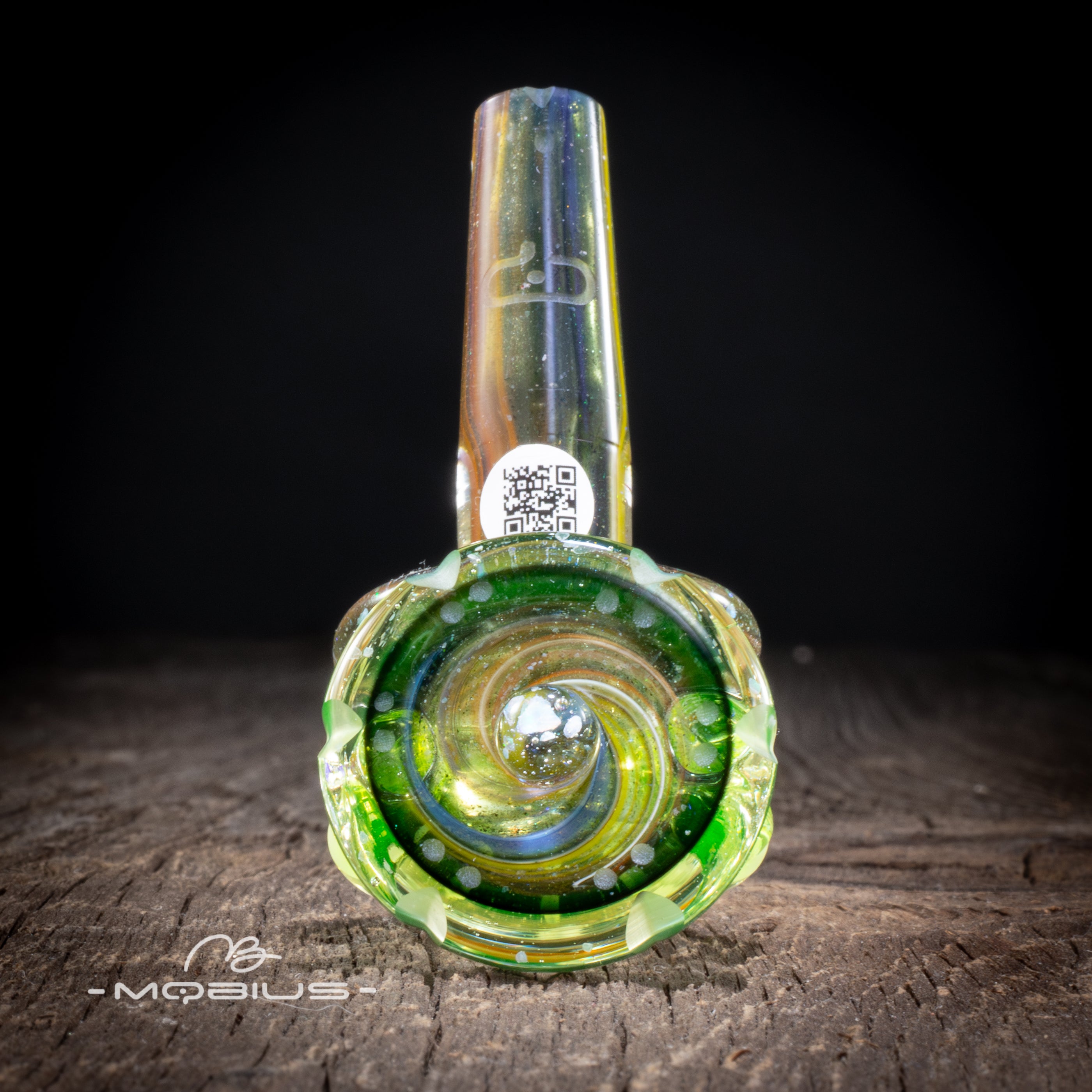 Fully Worked 14mm Multi Hole Bowl #278 - Mobius