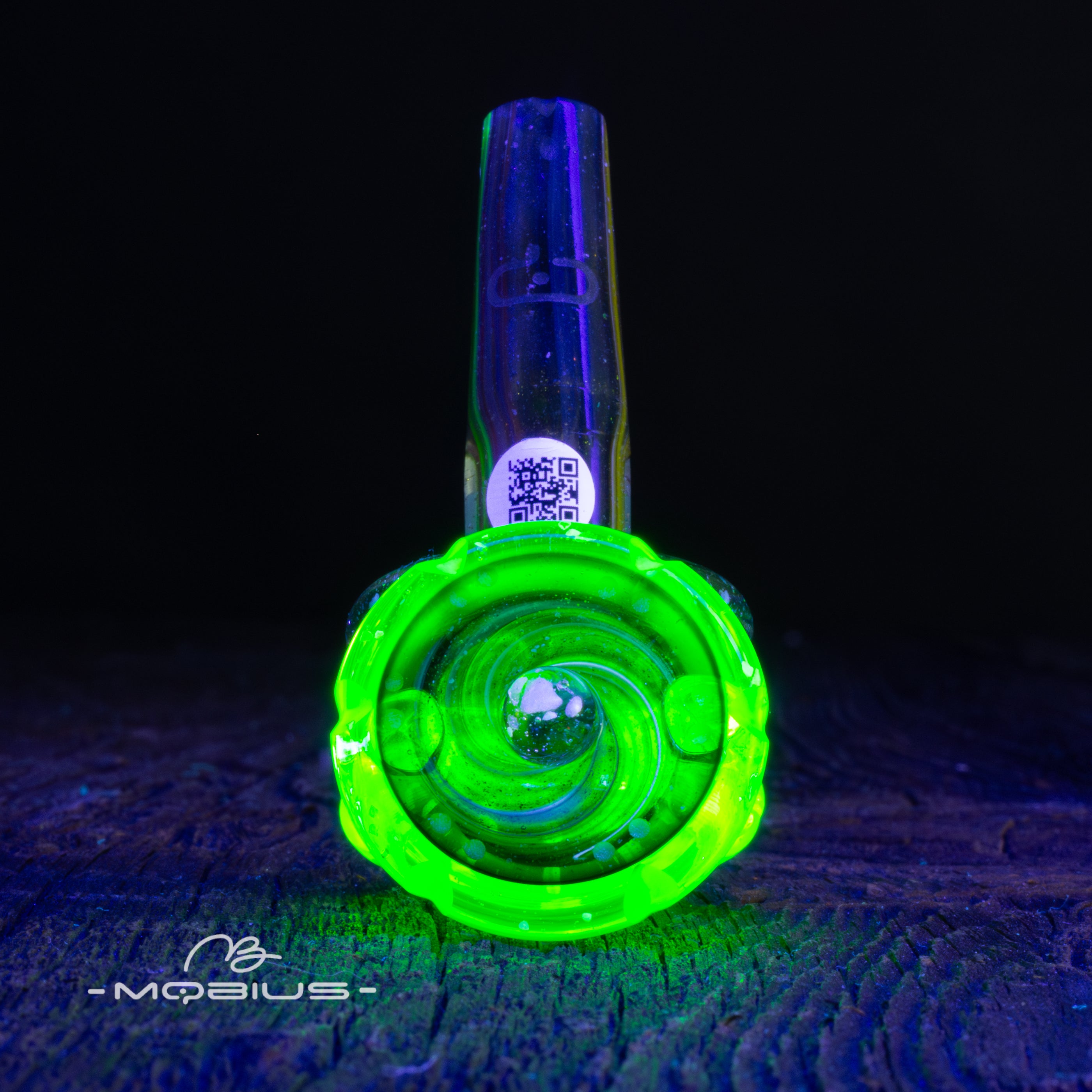 Fully Worked 14mm Multi Hole Bowl #278 - Mobius