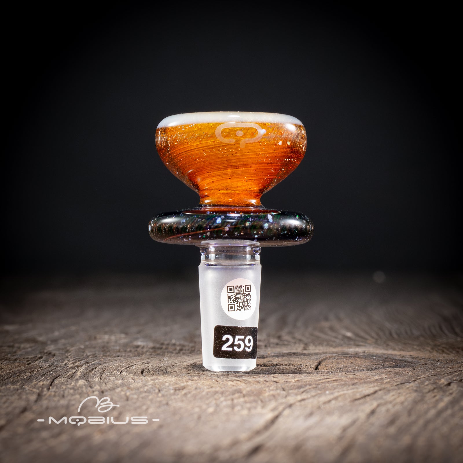 Color Single Hole 14mm Bowl #259