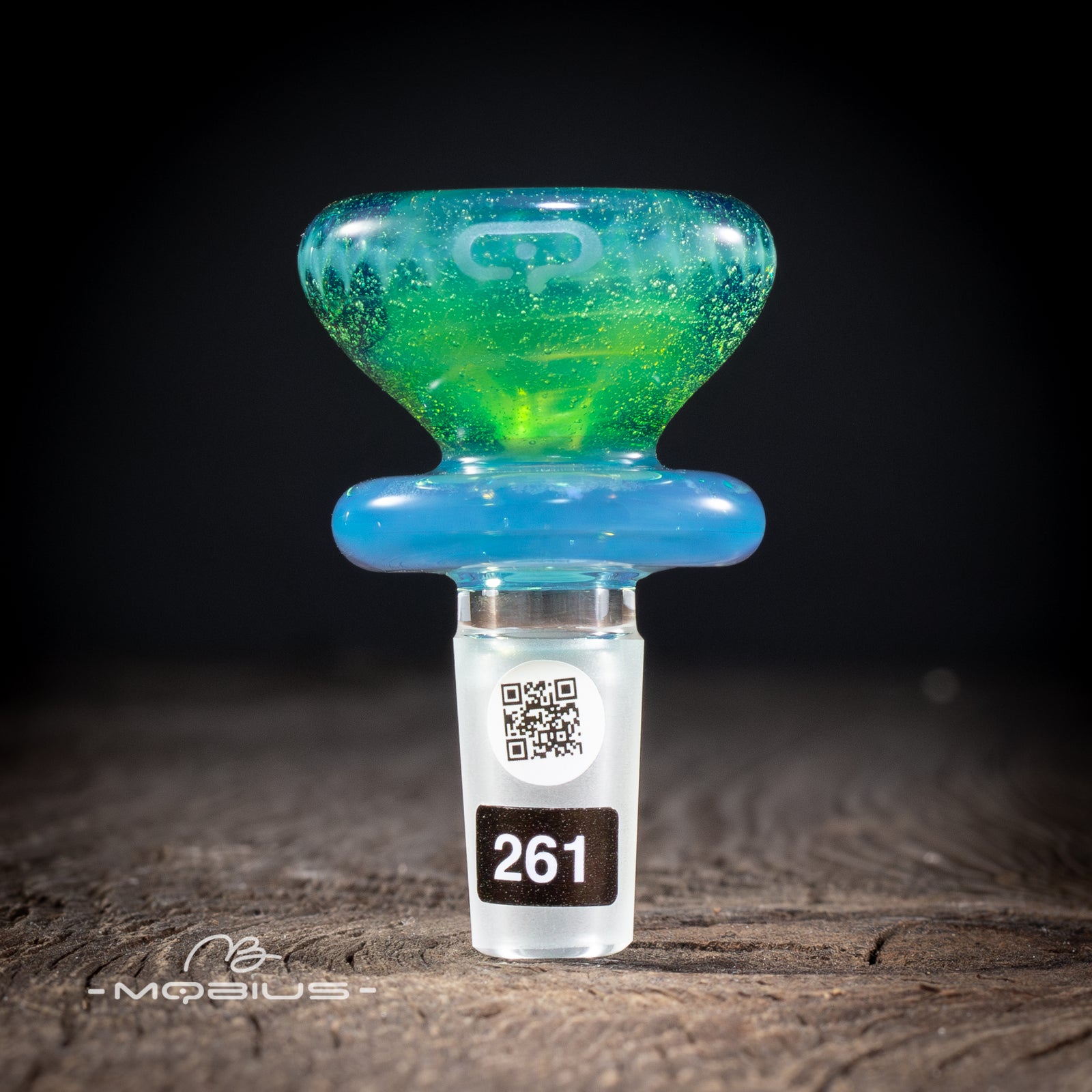 Color Single Hole 14mm Bowl #261