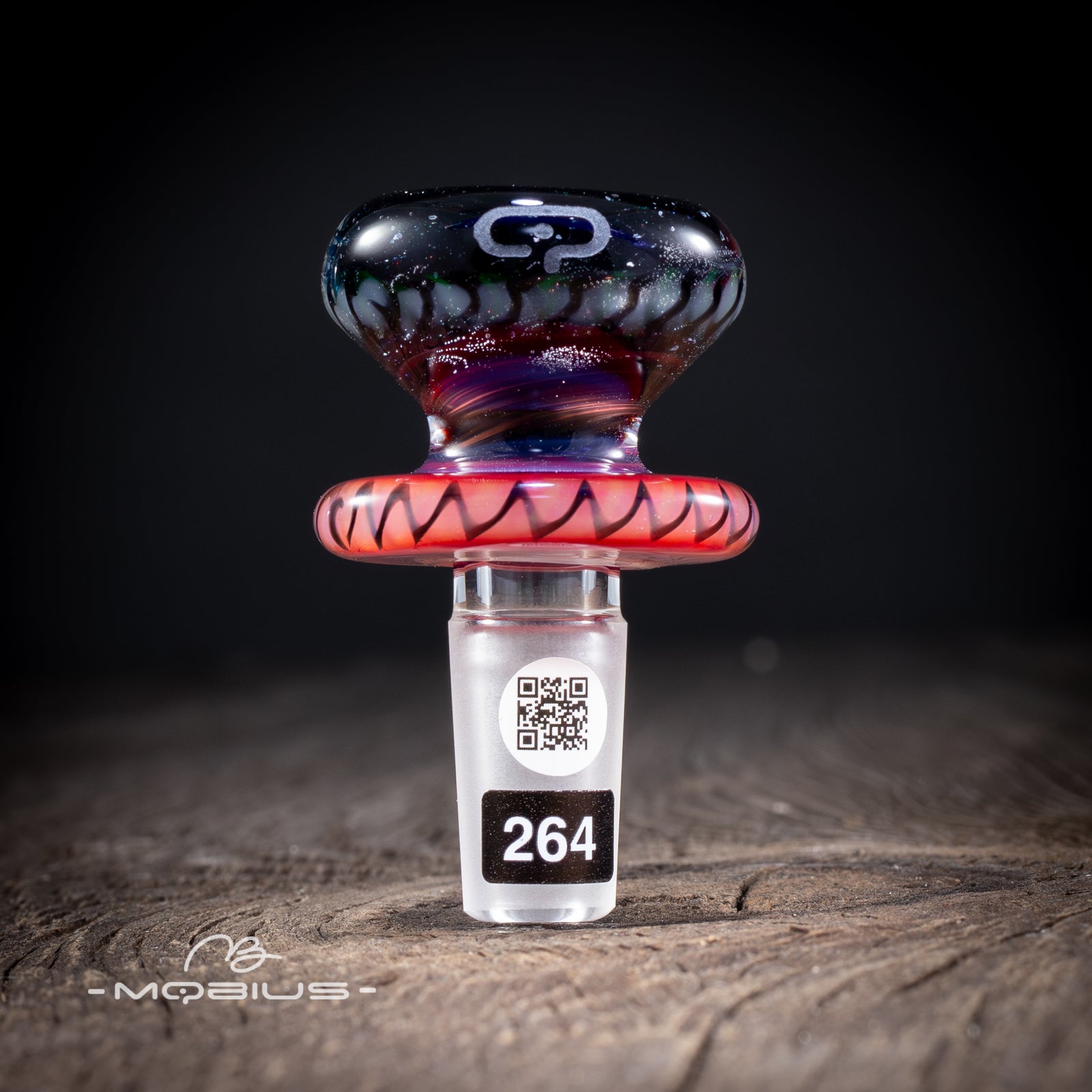 Color Single Hole 14mm Bowl #264